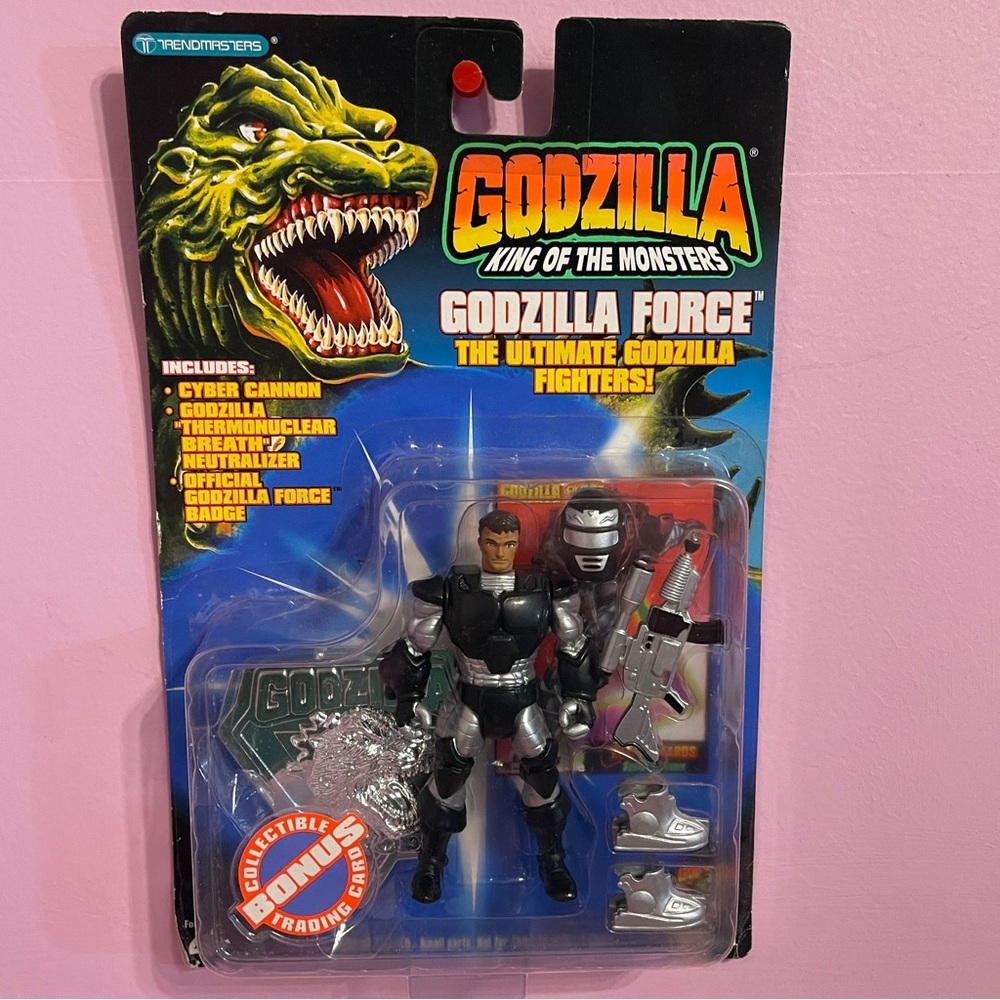 Vintage Trendmasters Godzilla King of the monsters Pete Richards action figure